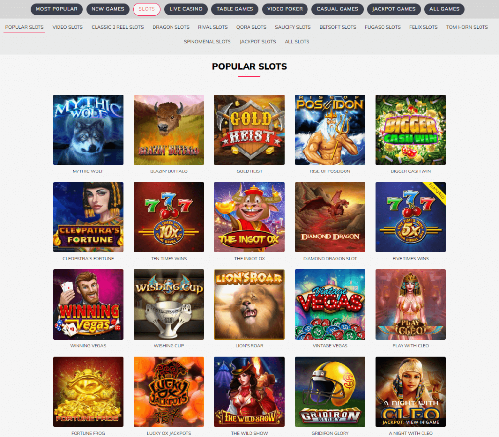 SlotsandCasino slot machines